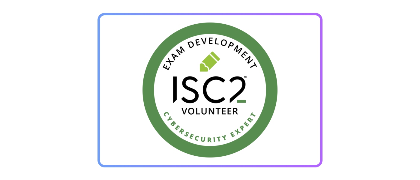 ISC2 Exam Developer Badge